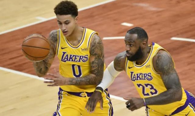 米乐m6体育-库兹马：非常感激詹姆斯和湖人 离开需要时间消化